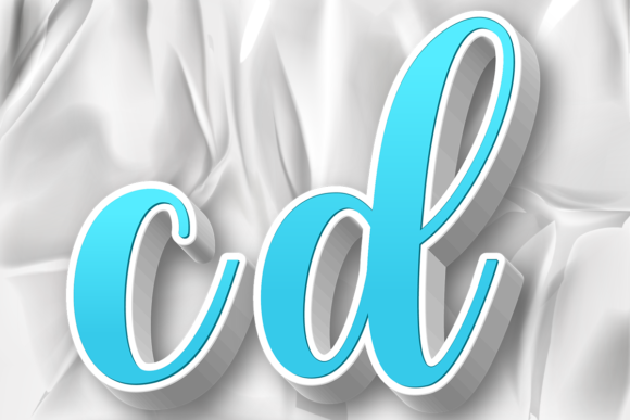 Alphabet Letter Numbers Bold Blue White Design Assets