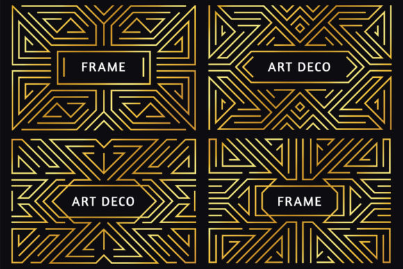 Art Deco Frames: Timeless Elegance for Modern Design