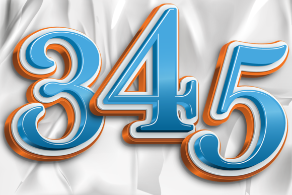 Art Number Vector Design Graphic Images