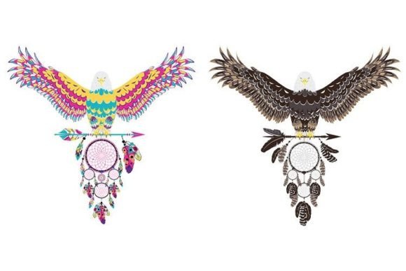 Bald Eagle with Dreamcatcher: A Strategic Asset for Symbolic Design