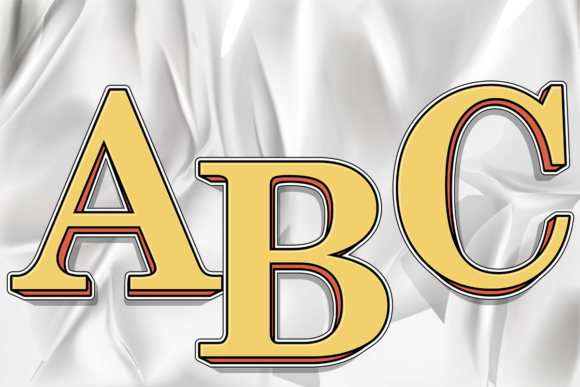 Comic Cartoon Alphabet Letter Numbers for Creative Projects