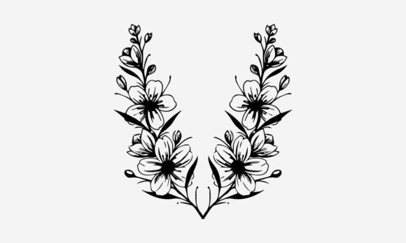 Floral Line Art Leaves and Branch Svg: Integrating Botanical Vector Assets into Professional Workflows
