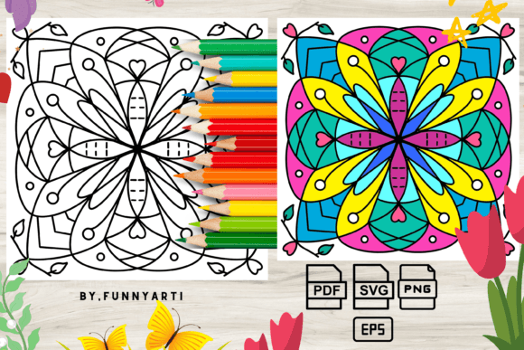 Mandala Illustration. Round Ornament: A Versatile Tool for Creativity and Calm