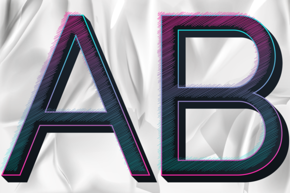 PNG Letters Number Shadow Strokes Effect: Elevating Your Visual Identity