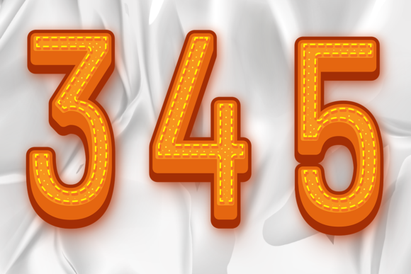 Stitching Number Image PNG Transparent: A Versatile Asset for Creative Projects