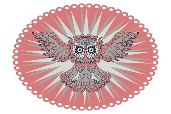 The Art of the Ornamental Owl: Elevating Design with Abstract Graphic Illustrations