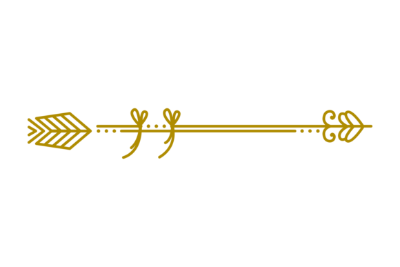 The Timeless Appeal of Hand Drawn Vintage Dividers with Golden Decor