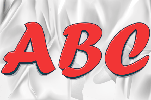 Transform Your Designs with Cartoon PNG EPS Letter Number Color Red