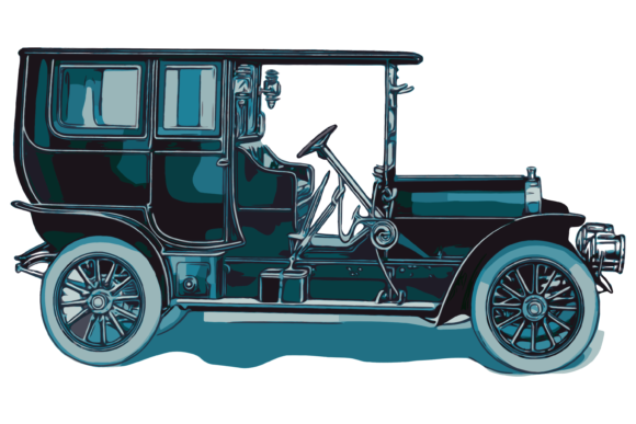 Vintage Green Automobile: Navigating the Nuances of Classic Car Design and Digital Assets